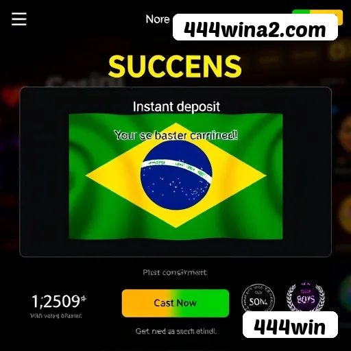 Formulário registro 444win